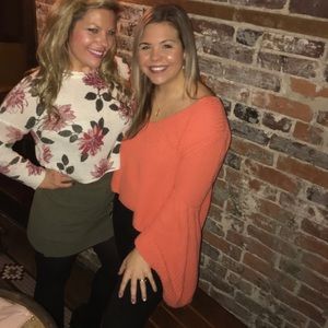 Free people bell sleeved top!